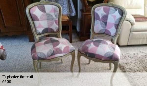 Tapissier fauteuil 6500