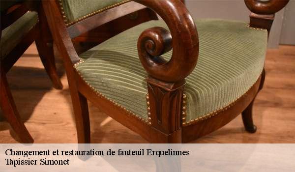 Changement et restauration de fauteuil 6560