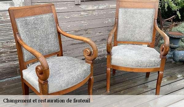 Changement et restauration de fauteuil 1450