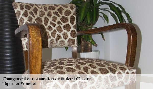 Changement et restauration de fauteuil 1450
